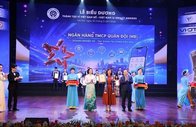BIZ MBBank được vinh danh tại Lễ biểu dương thành tựu tác động vì Việt Nam số
