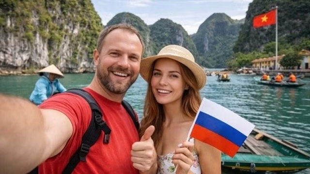 Việt Nam lọt top 5 quốc gia được du khách Nga yêu thích nhất