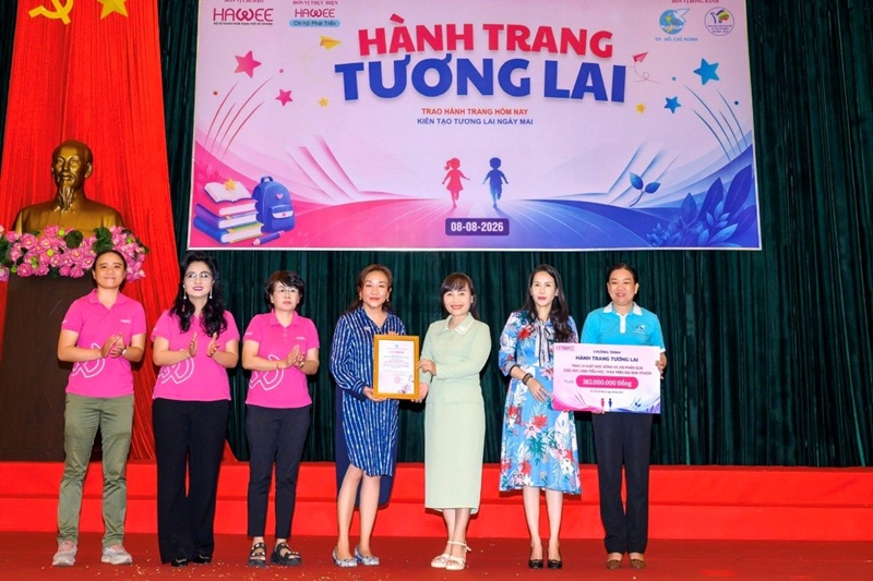 “Hành trang tương lai 2026” - Tiếp sức học sinh khó khăn trên hành trình đến tương lai