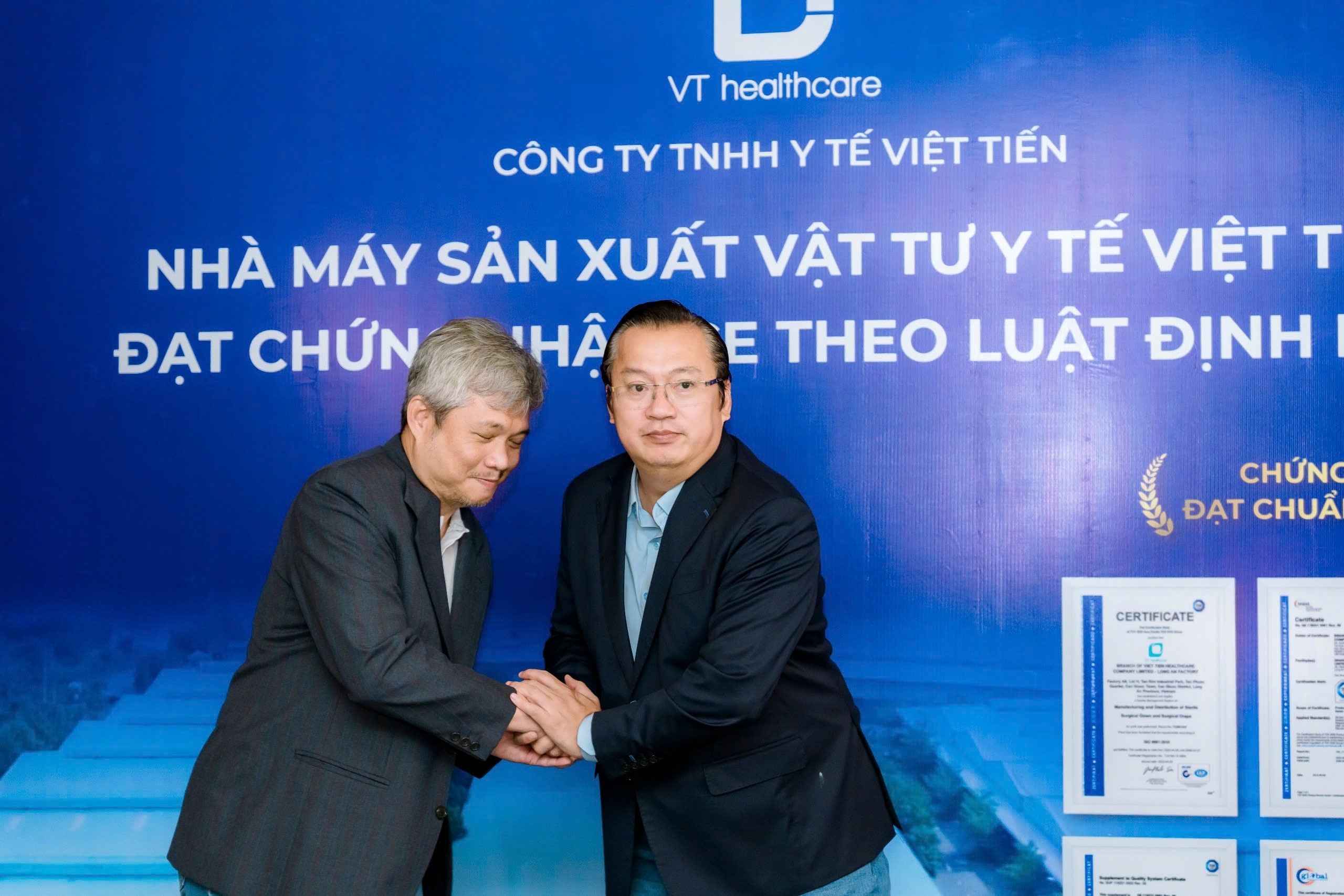 nha-may-san-xuat-vat-tu-y-te-viet-tien-dat-chung-nhan-ce-theo-luat-dinh-mdr-do-to-chuc-tuv-sud-cap